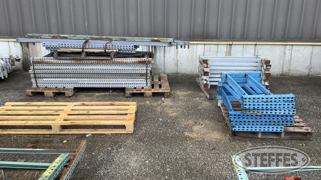 (3) Pallets of Pallet Racking